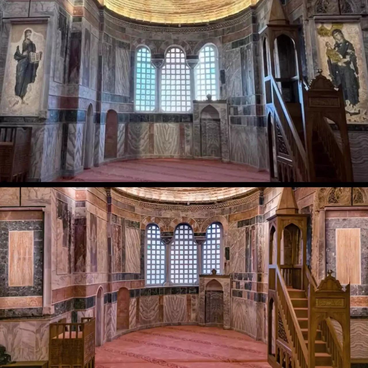 Kariye Camii'nin ibadete açılması Yunanistan'ı rahatsız etti! 'Provokasyondur...' 4