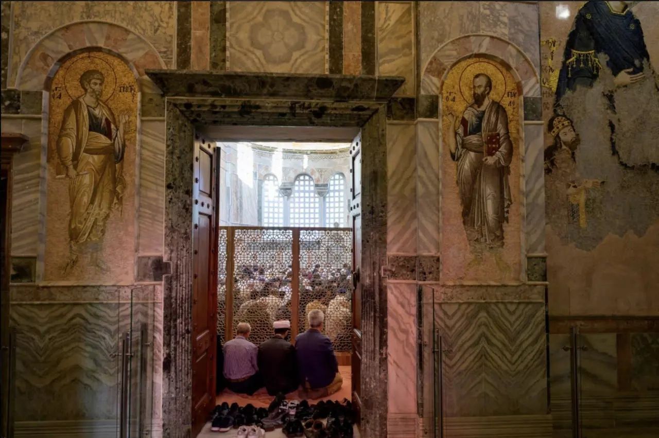 Kariye Camii'nin ibadete açılması Yunanistan'ı rahatsız etti! 'Provokasyondur...' 7