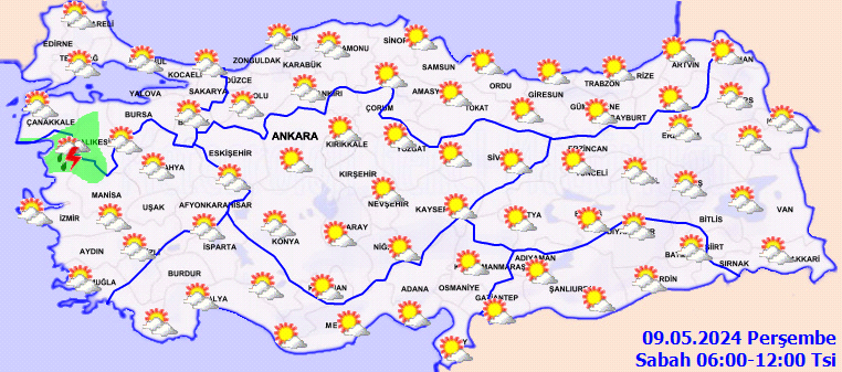 Meteorolojiden birçok il için sağanak yağış uyarısı! 2