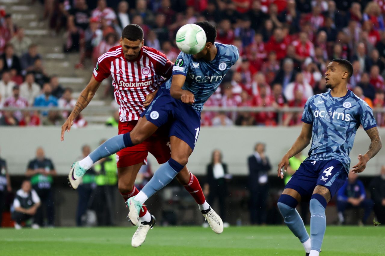 UEFA Konferans Ligi'nde Olympiakos finalde! Olympiakos: 2 - Aston Villa: 0 2