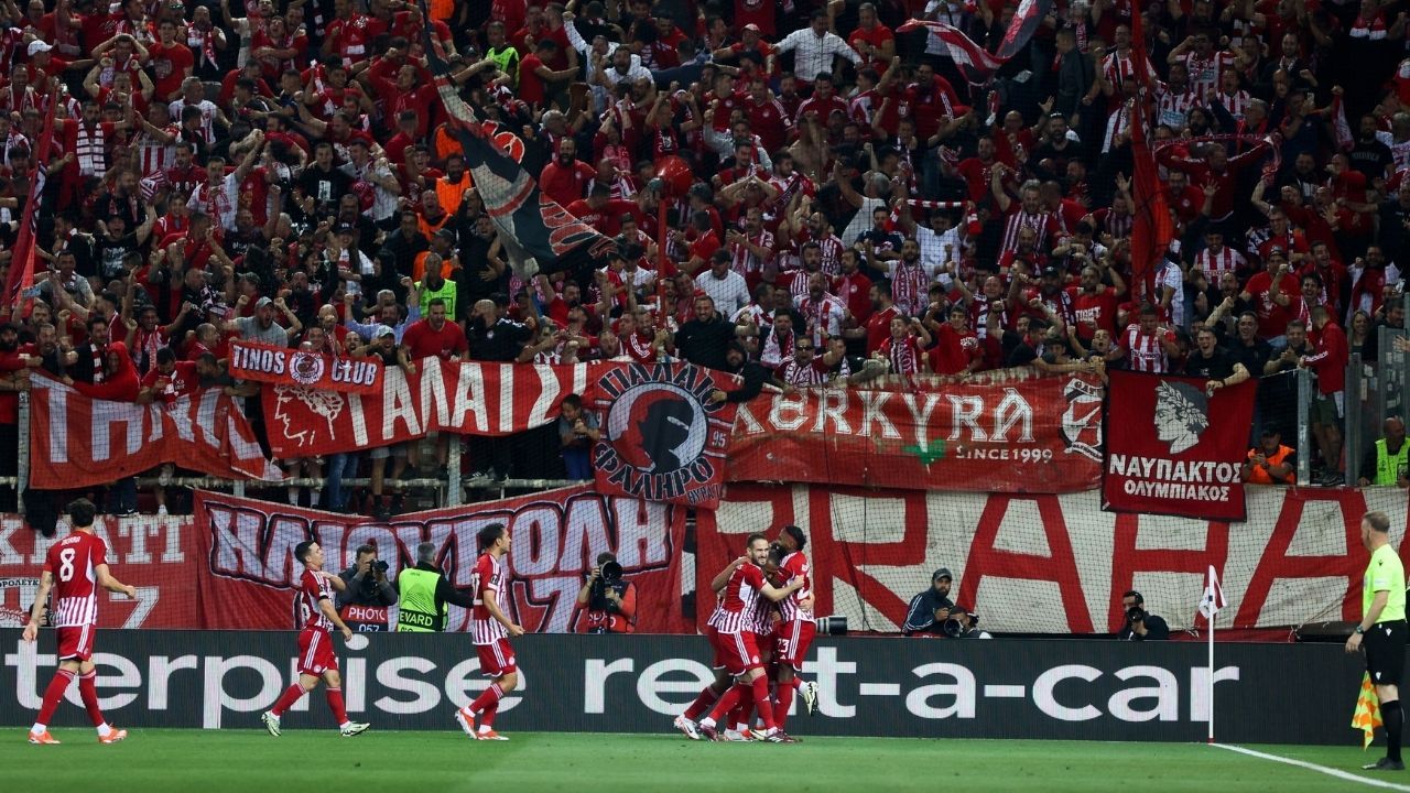 UEFA Konferans Ligi'nde Olympiakos finalde! Olympiakos: 2 - Aston Villa: 0 3