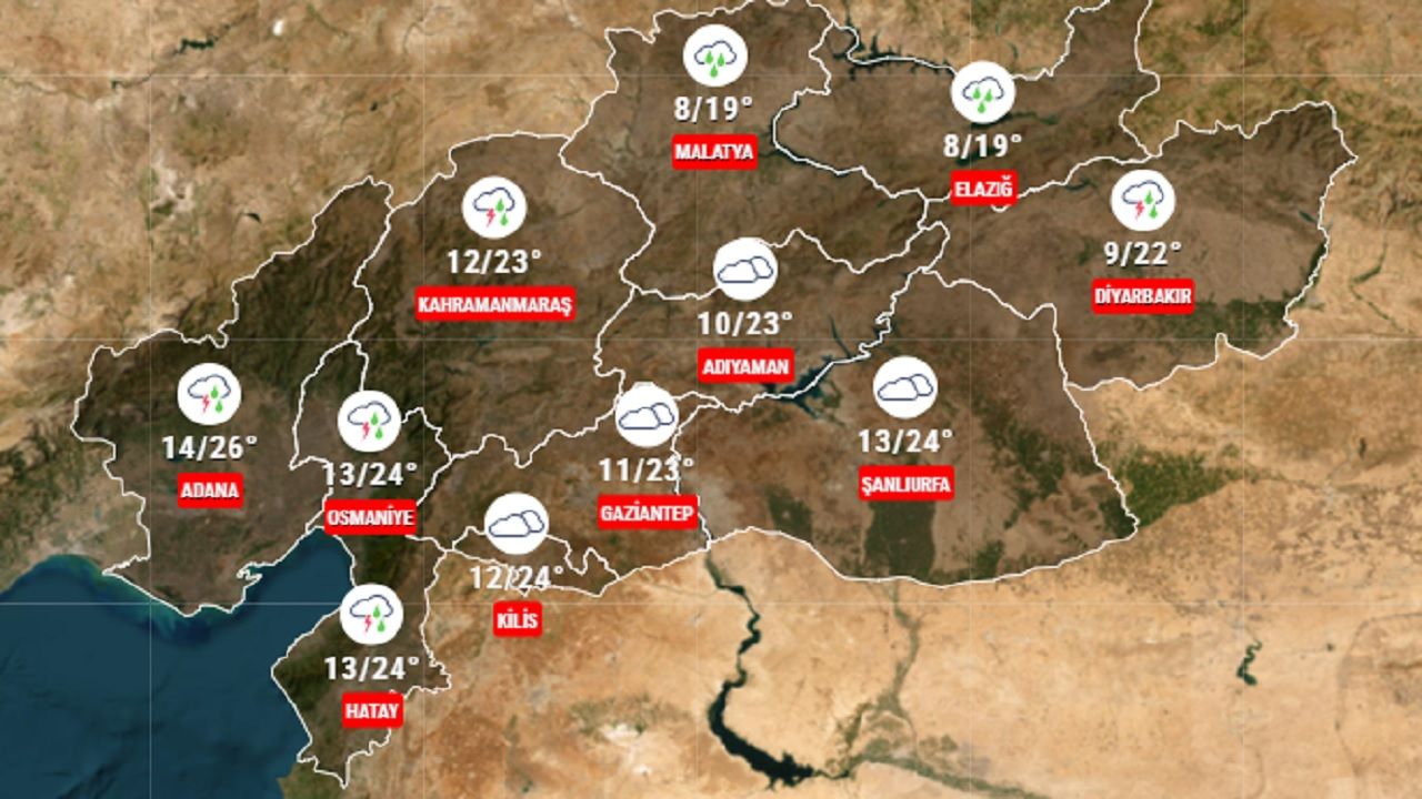 14 Mayıs 2024 deprem bölgesi hava durumu raporu yayınlandı! İşte afet bölgesinde beklenen sıcaklıklar... 2