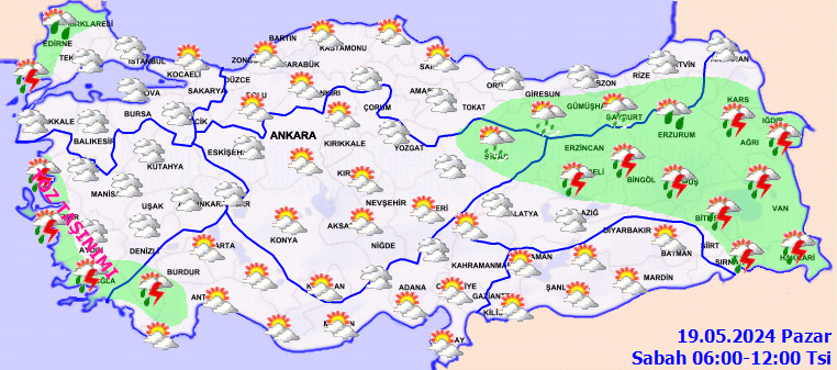 Meteorolojiden birçok il için toz taşınımı ve sağanak yağış uyarısı! 2