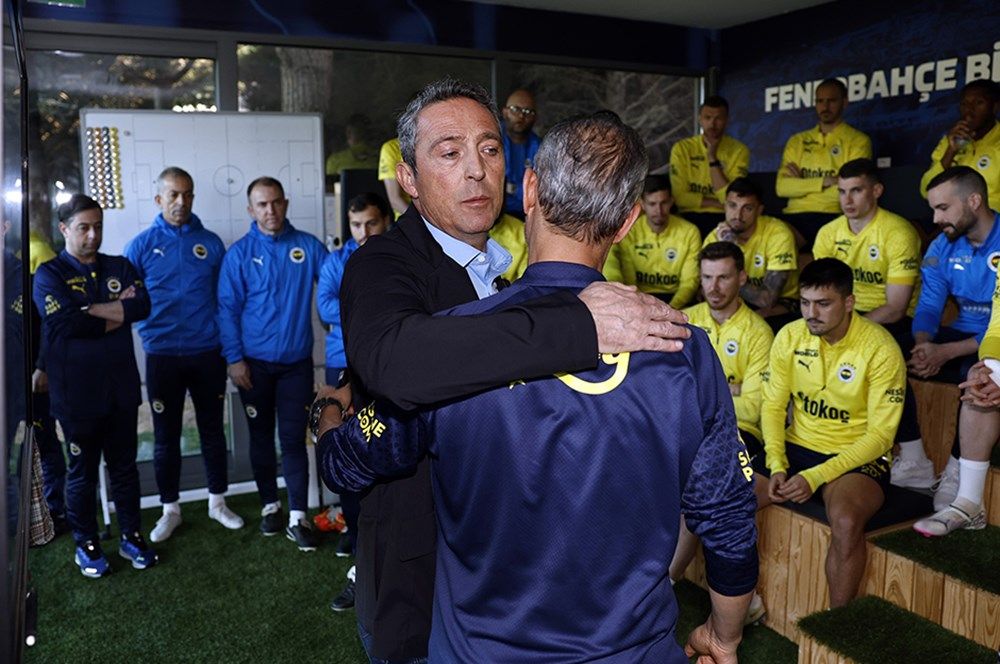 Fenerbahçe'de galibiyeti getiren konuşma ortaya çıktı! Başkan Ali Koç'tan motivasyon sözleri 7