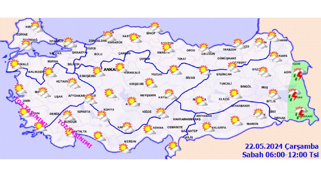 23 Mayıs 2024 Türkiye geneli hava durumu | İşte il il hava durumu... 3