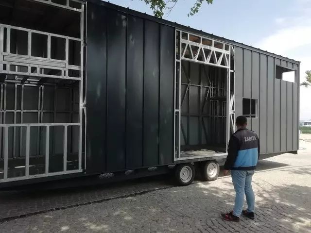 Edirne'den sonra şimdi de Çanakkale... Son dönemde artan tiny house'lar için harekete geçildi... Tek tek mühürleniyor! 2