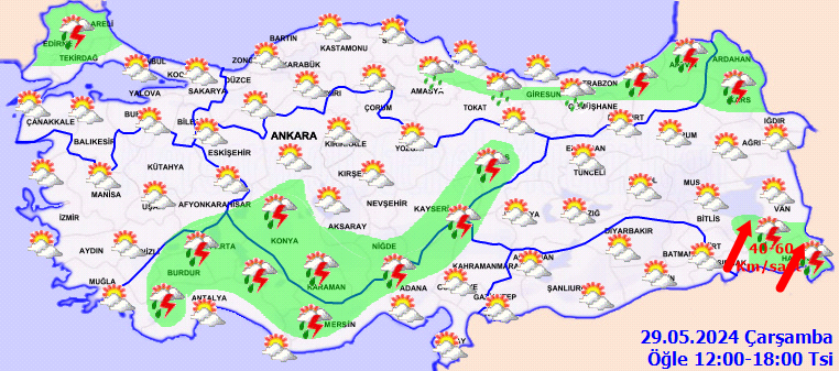 O illerde yaşayanlar dikkat! Meteorolojiden sağanak yağış uyarısı 3