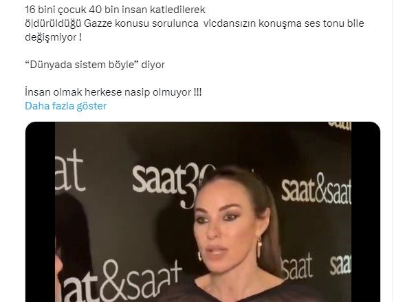 Defne Samyeli'den tepki çeken "Filistin" yorumu! Lafı evirdi, çevirdi İsrail için tek kelime etmedi! Eleştirenleri ''Tribünlere oynuyorlar'' diyerek suçladı 10