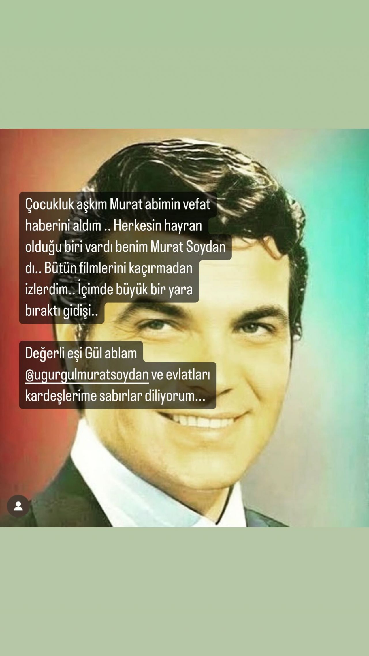 Murat Soydan'ın ölümü sanat dünyasını yasa boğdu! Ünlülerden taziye mesajları 4