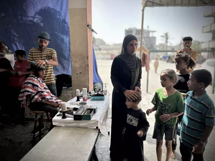 Gazze Şeridi'nde bombalar altında bir bayram daha! Çarşıda pazarda buruk hazırlık... 38