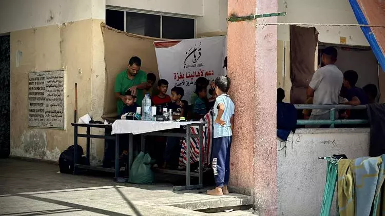 Gazze Şeridi'nde bombalar altında bir bayram daha! Çarşıda pazarda buruk hazırlık... 6
