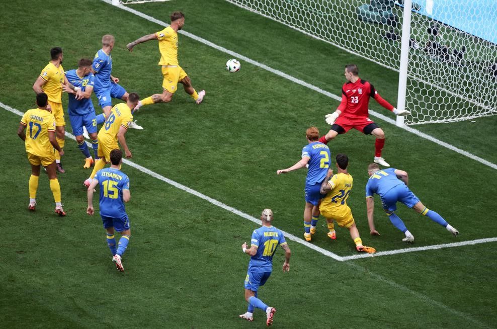 EURO 2024'te Romanya: 3 - Ukrayna: 0 5