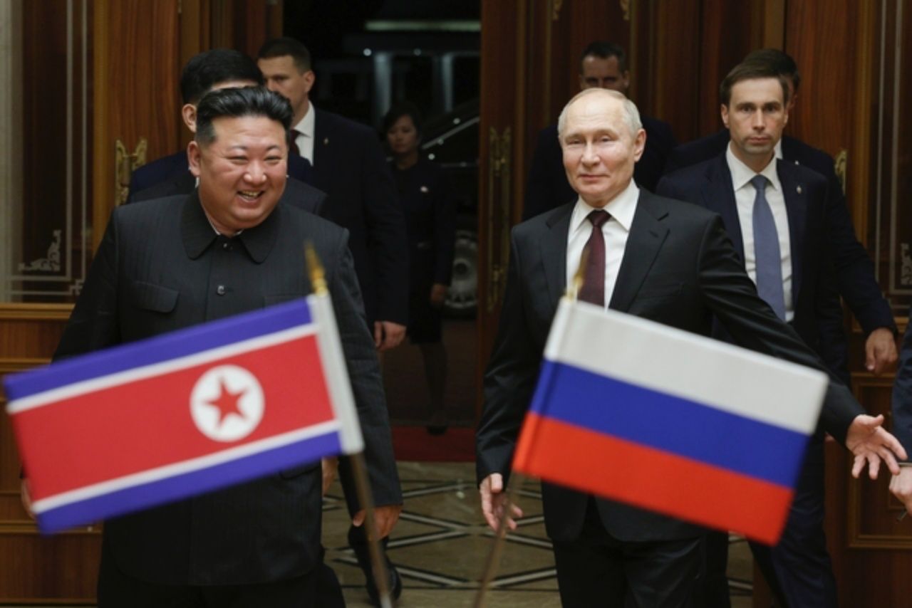 24 yıl sonra bir ilk! Rusya Devlet Başkanı Vladimir Putin Kuzey Kore'de 1