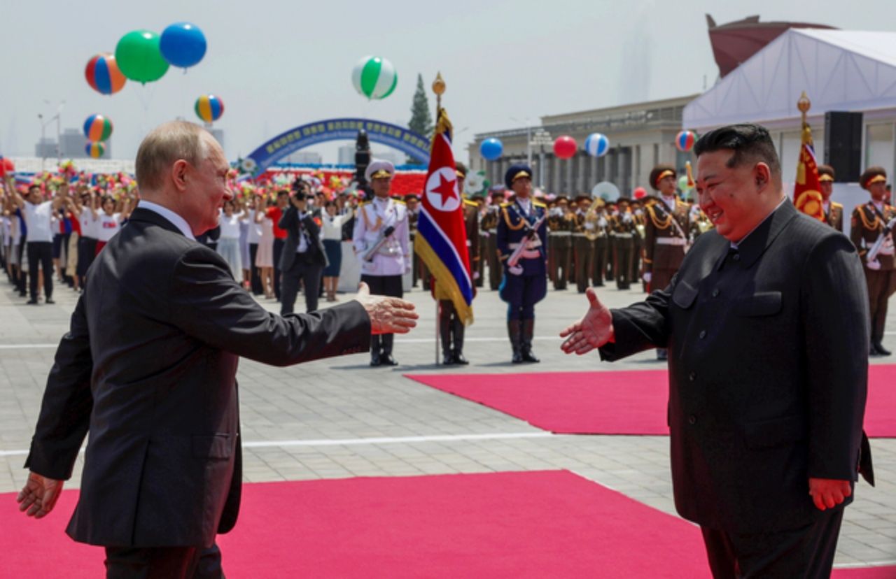 24 yıl sonra bir ilk! Rusya Devlet Başkanı Vladimir Putin Kuzey Kore'de 4