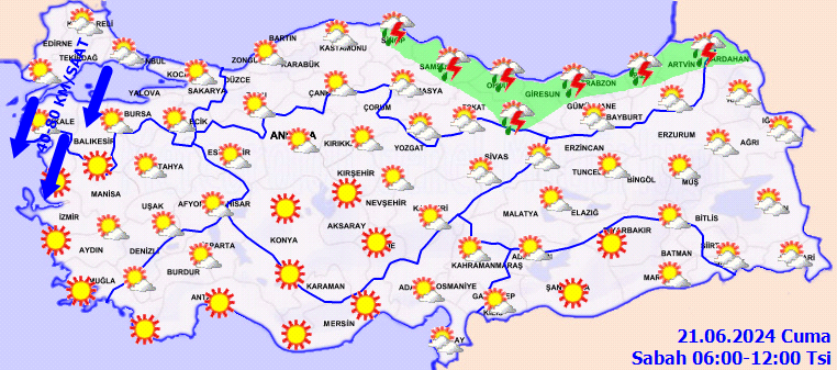Meteorolojiden 2 il için fırtına uyarısı! O illerde sağanak yağış bekleniyor 2