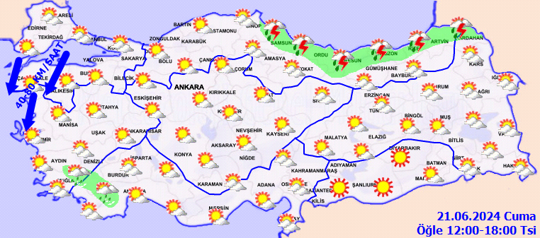 Meteorolojiden 2 il için fırtına uyarısı! O illerde sağanak yağış bekleniyor 3