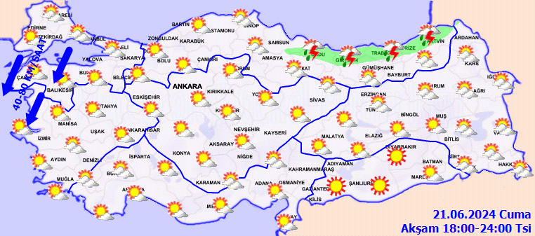 Meteorolojiden 2 il için fırtına uyarısı! O illerde sağanak yağış bekleniyor 4