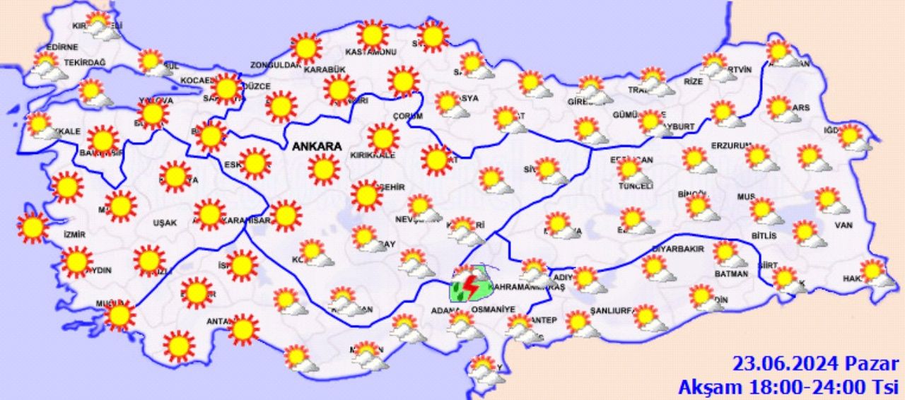 Meteoroloji'den fırtına ve şiddetli rüzgar uyarısı! İşte 23 Haziran güncel hava durumu raporu 9
