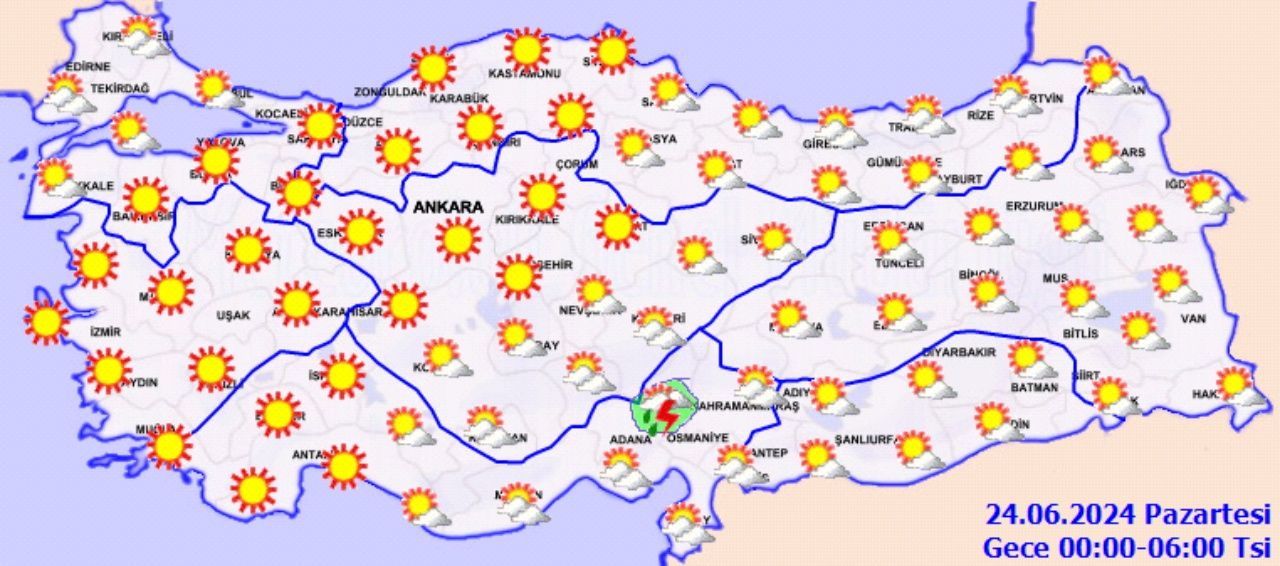 Meteoroloji'den fırtına ve şiddetli rüzgar uyarısı! İşte 23 Haziran güncel hava durumu raporu 10