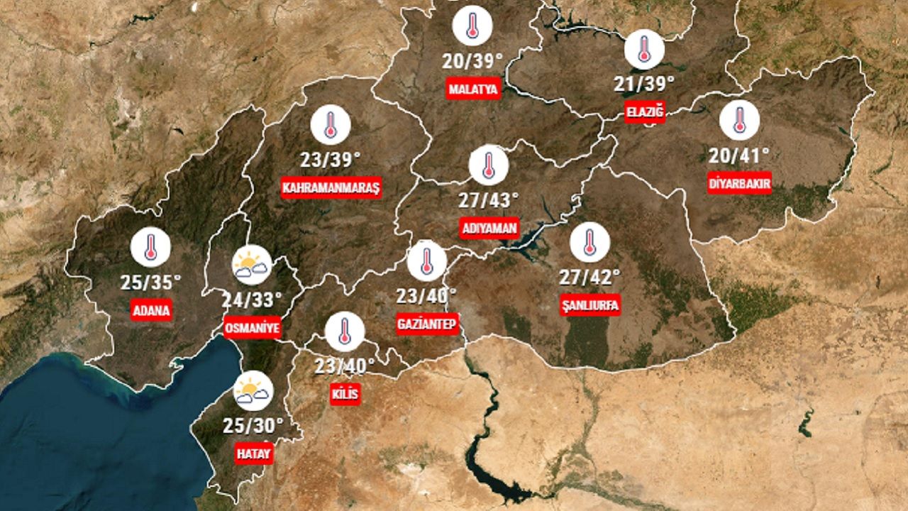 25 Haziran 2024 deprem bölgesi hava raporu yayınlandı! İşte 11 ilde hava durumu... 2