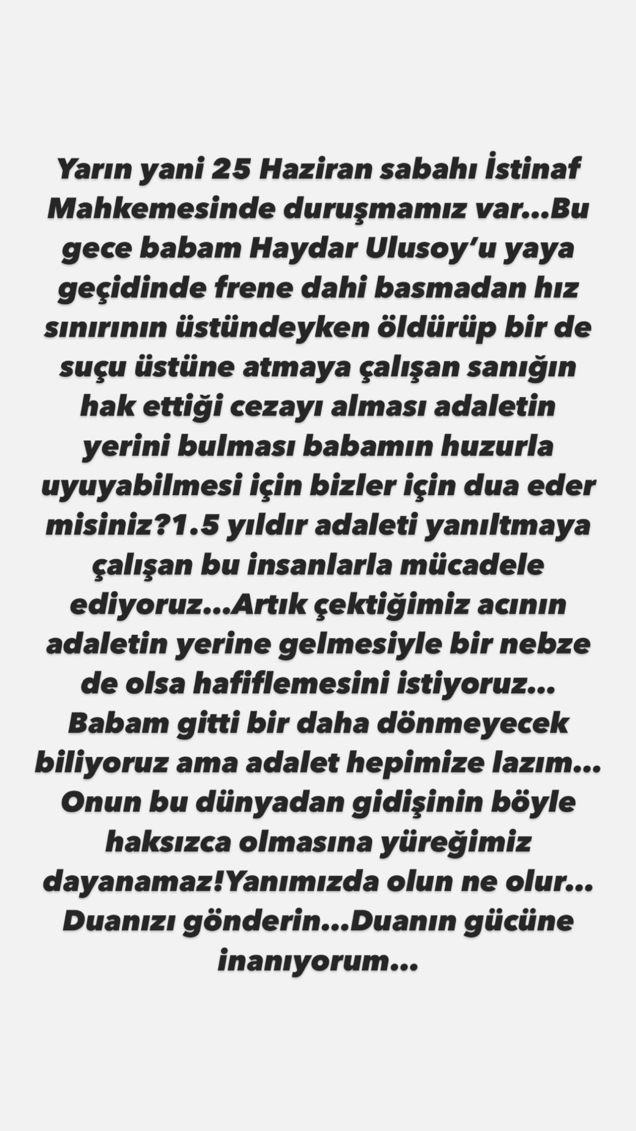 Babasını trafik kazasında kaybetmişti! Özge Ulusoy, mahkeme öncesi içini döktü: Dönmeyecek biliyoruz ama... 4