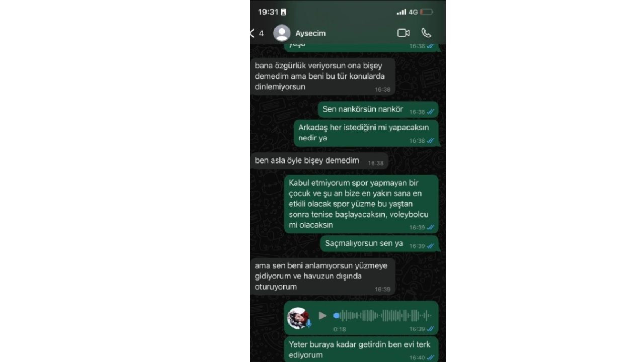 Deniz Akkaya, kızıyla WhatsApp mesajlarını paylaşarak velayet davasında delil olarak kullanacağını açıkladı 6