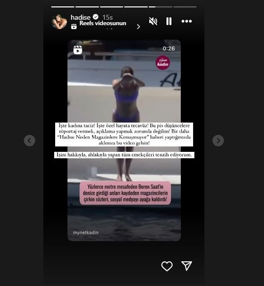 Hadise "Ben bu Beren'i yerim" diyen basın mensubuna ateş püskürdü! 3
