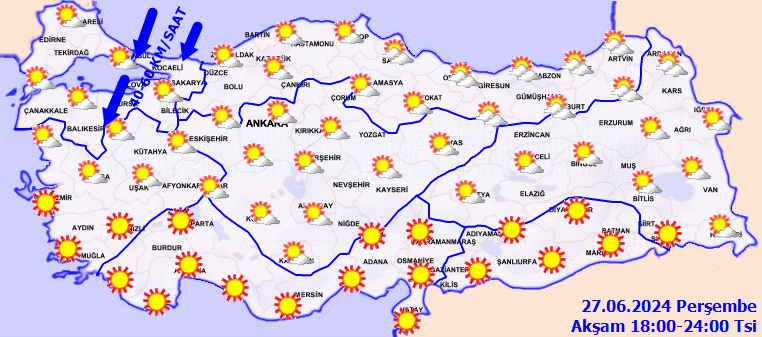 Meteorolojiden yağmur, rüzgar ve sıcaklık uyarısı! 4