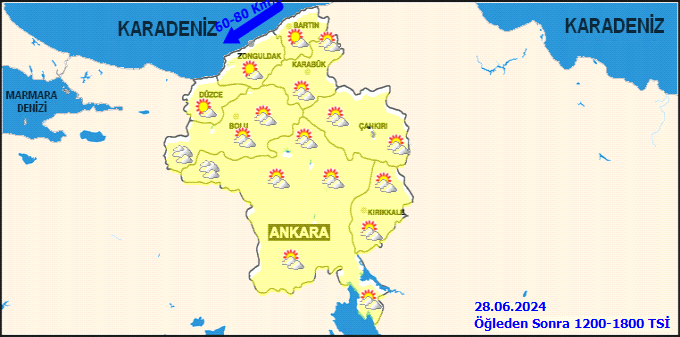 Ankara hava durumu 28 Haziran 2024 3