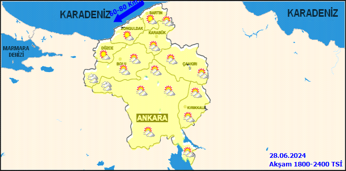 Ankara hava durumu 28 Haziran 2024 4