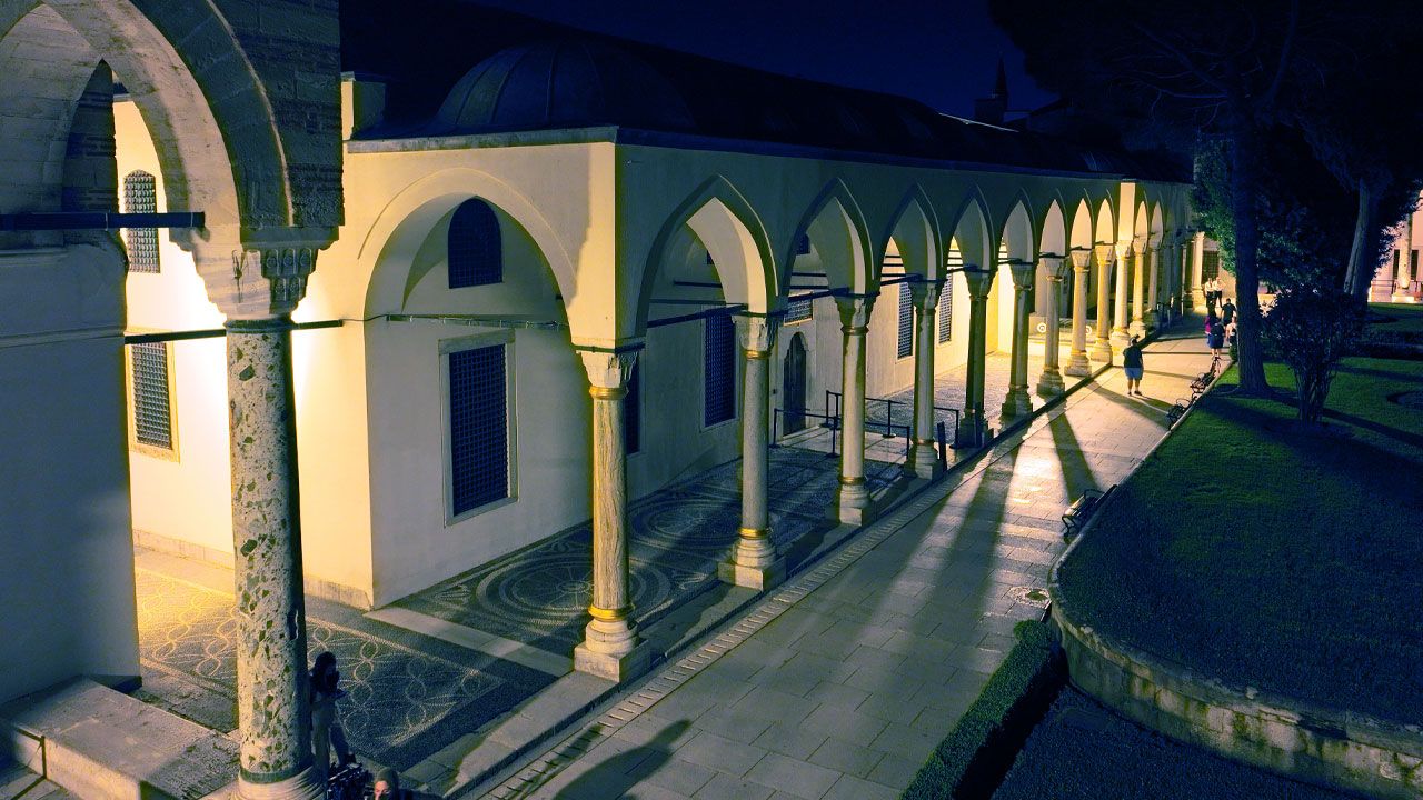 Topkapı Sarayı'nda ilk kez gece turları başladı 6