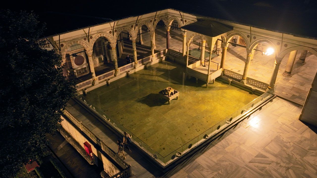 Topkapı Sarayı'nda ilk kez gece turları başladı 4