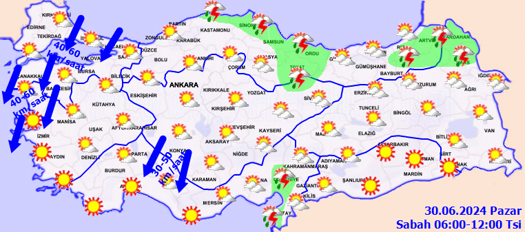 Meteorolojiden 6 il için fırtına uyarısı! O illerde kuvvetli yağış bekleniyor 2