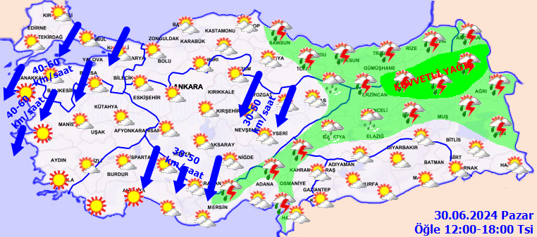 Meteorolojiden 6 il için fırtına uyarısı! O illerde kuvvetli yağış bekleniyor 3
