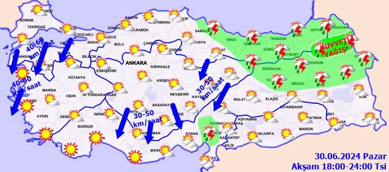 Meteorolojiden 6 il için fırtına uyarısı! O illerde kuvvetli yağış bekleniyor 4