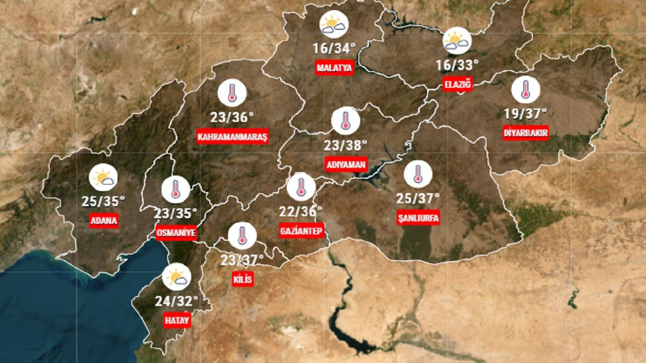 3 Temmuz 2024 deprem bölgesi hava durumu! İşte 11 ilde beklenen sıcaklıklar... 1