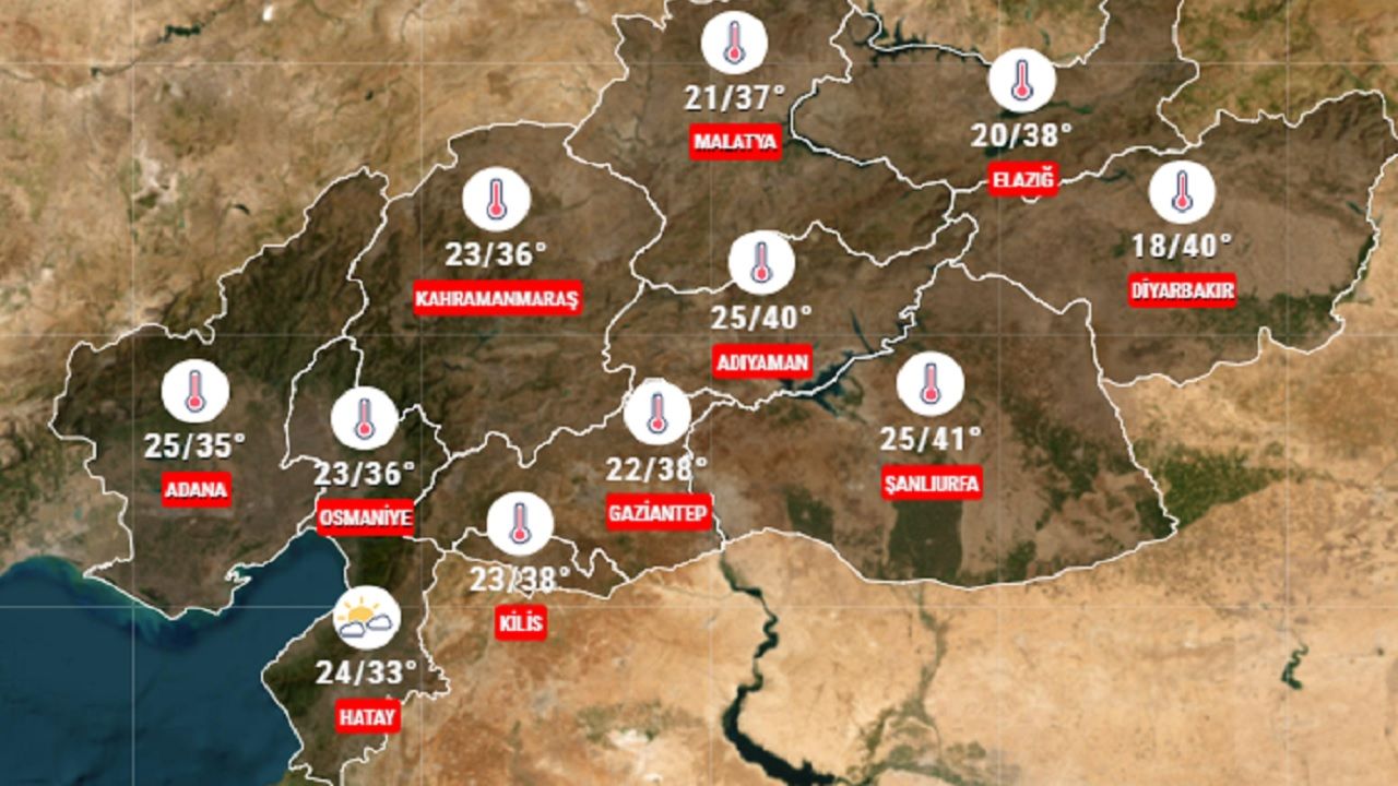 4 Temmuz 2024 deprem bölgesi hava durumu! İşte 11 ilde beklenen sıcaklıklar... 1