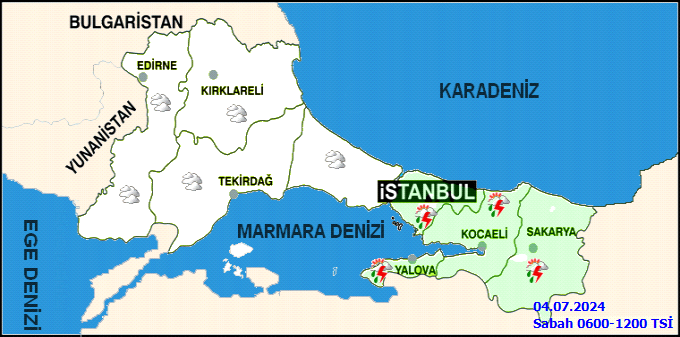 Meteorolojiden İstanbul için sağanak yağış uyarısı! 2
