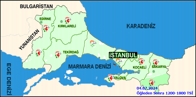 Meteorolojiden İstanbul için sağanak yağış uyarısı! 3