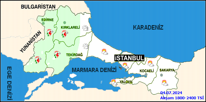 Meteorolojiden İstanbul için sağanak yağış uyarısı! 4