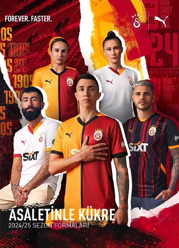 Galatasaray'ın yeni sezon formaları görücüye çıktı! Taraftarları hayran bırakan ürünlere büyük ilgi 1