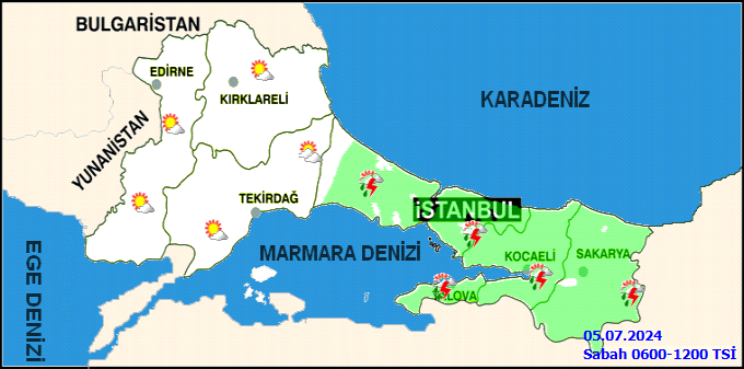 Meteorolojiden İstanbul için kuvvetli yağış uyarısı! 2