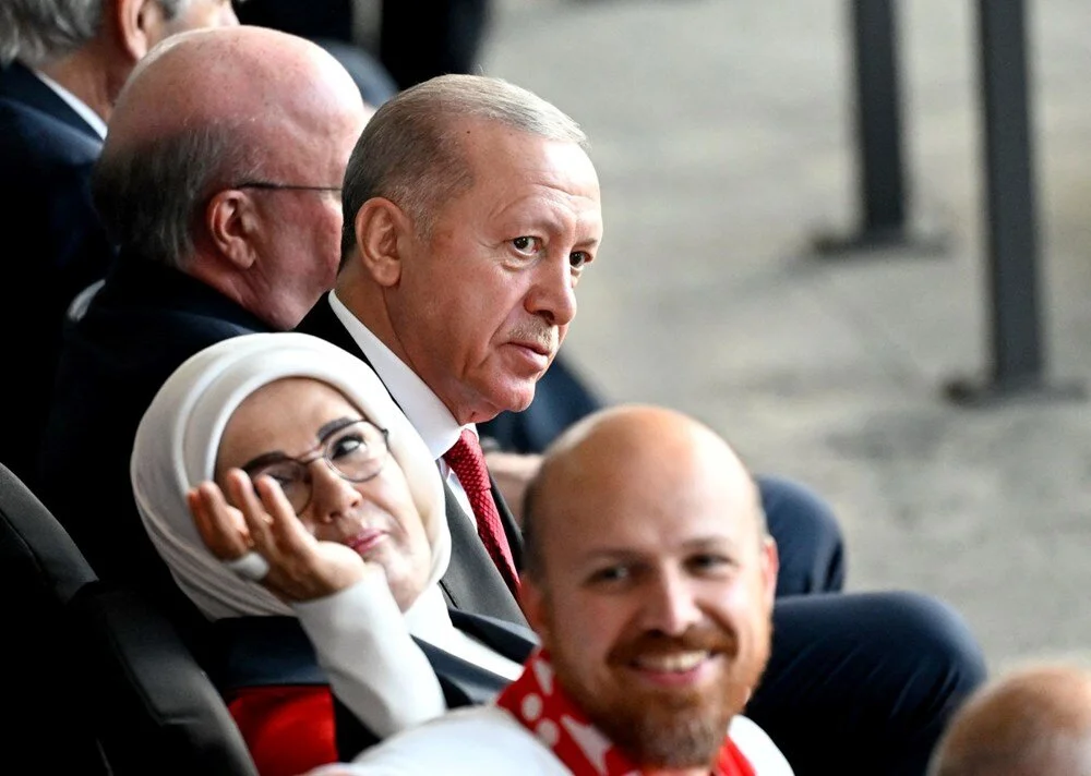 Cumhurbaşkanı Recep Tayyip Erdoğan, Hollanda - Türkiye maçını tribünden izledi! 5
