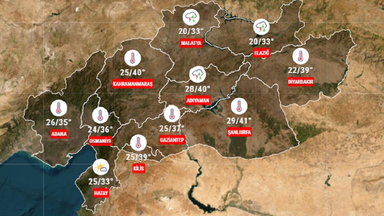 9 Temmuz 2024 deprem bölgesi hava durumu! İşte 11 ilde beklenen sıcaklıklar... 1