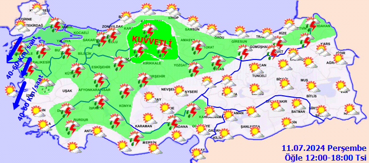 Meteorolojiden 6 il için kuvvetli yağış uyarısı! 3