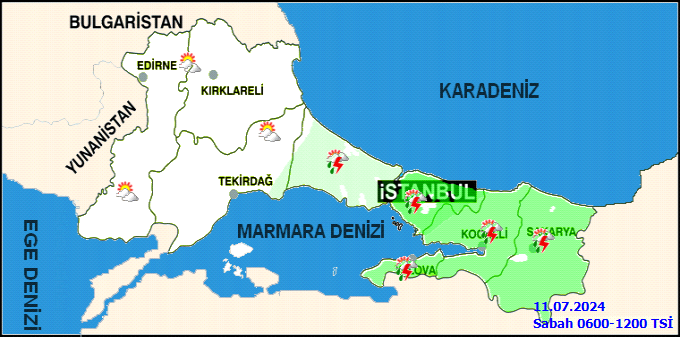 Meteorolojiden İstanbul için kuvvetli yağış uyarısı! 2