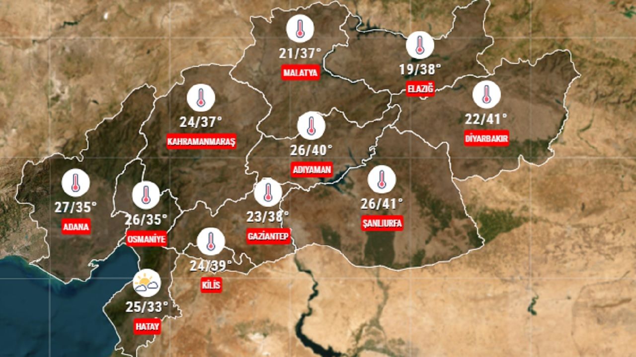 12 Temmuz 2024 deprem bölgesi hava raporu yayınlandı! İşte 11 ilde hava durumu... 1