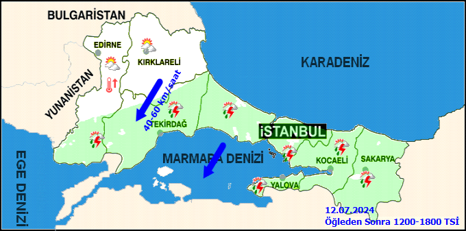 Meteorolojiden İstanbul için sağanak yağış uyarısı! 3
