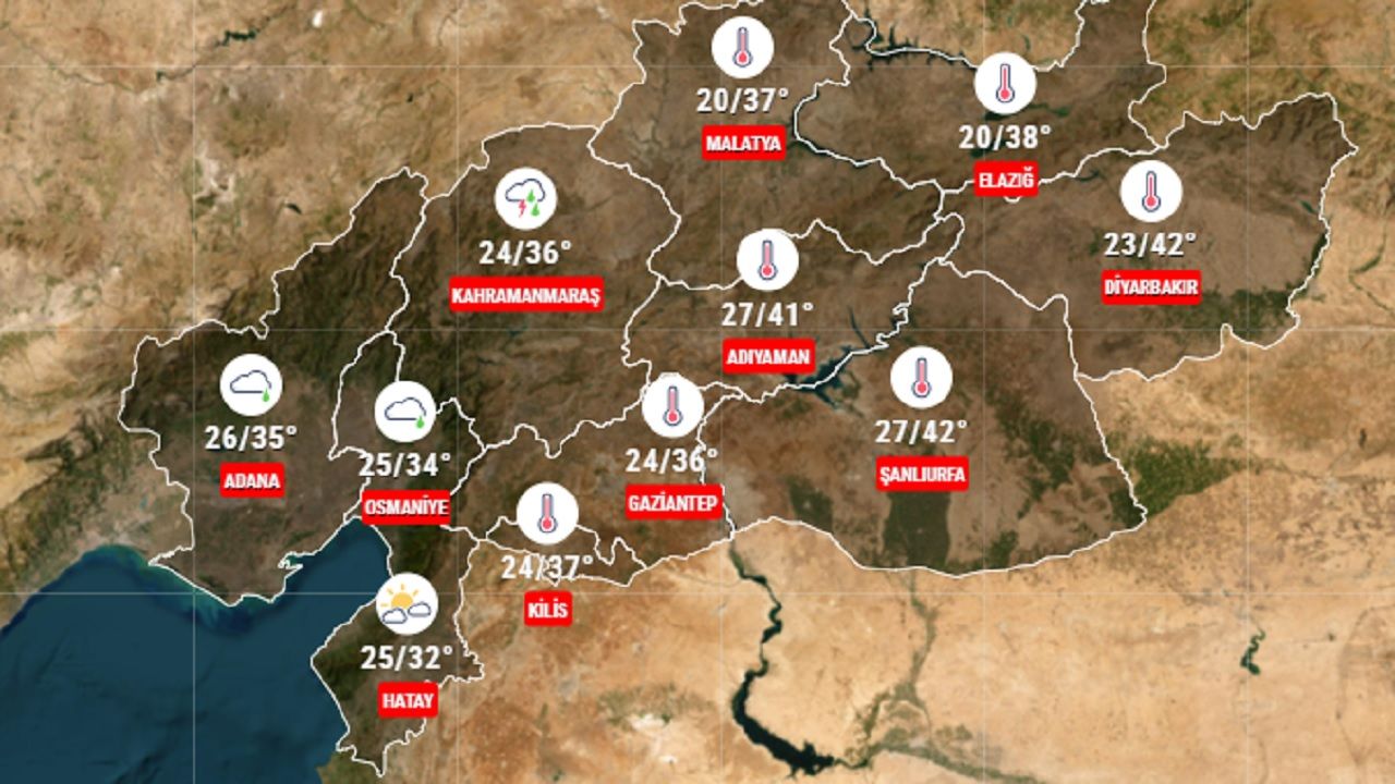 13 Temmuz 2024 deprem bölgesi hava durumu! İşte 11 ilde beklenen sıcaklıklar... 1