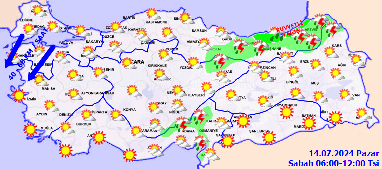 Meteorolojiden Doğu Karadeniz'deki 9 il için kuvvetli yağış uyarısı! 2